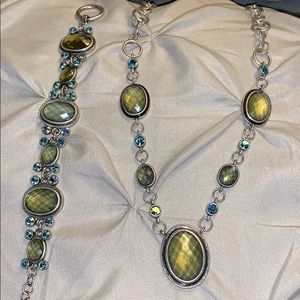 Lia Sophia Necklace/Bracelet Set